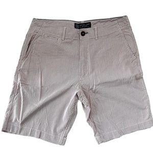 American Eagle Red Seersucker Classic Shorts - size 34